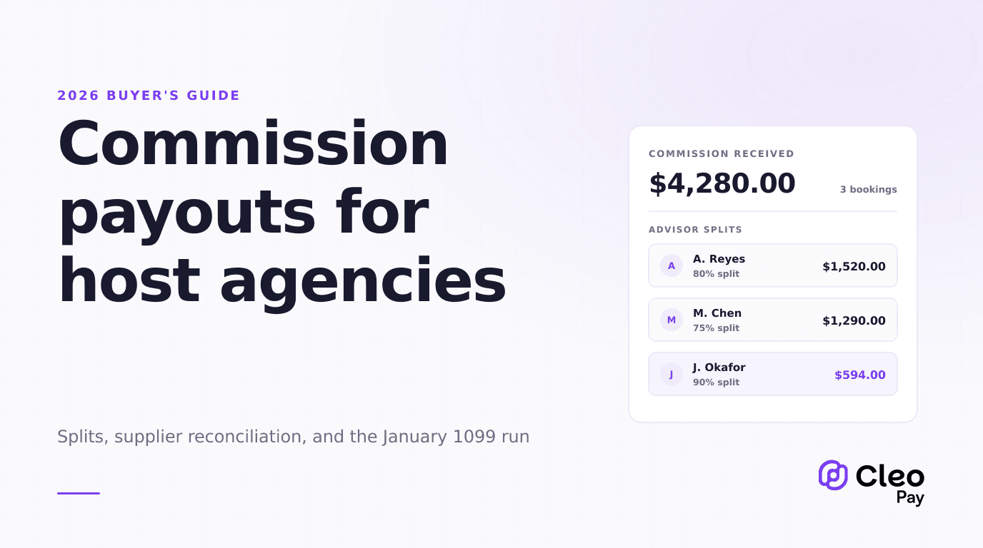 Best Commission Payout Software for Host Travel Agencies in 2026: A Buyer's Guide