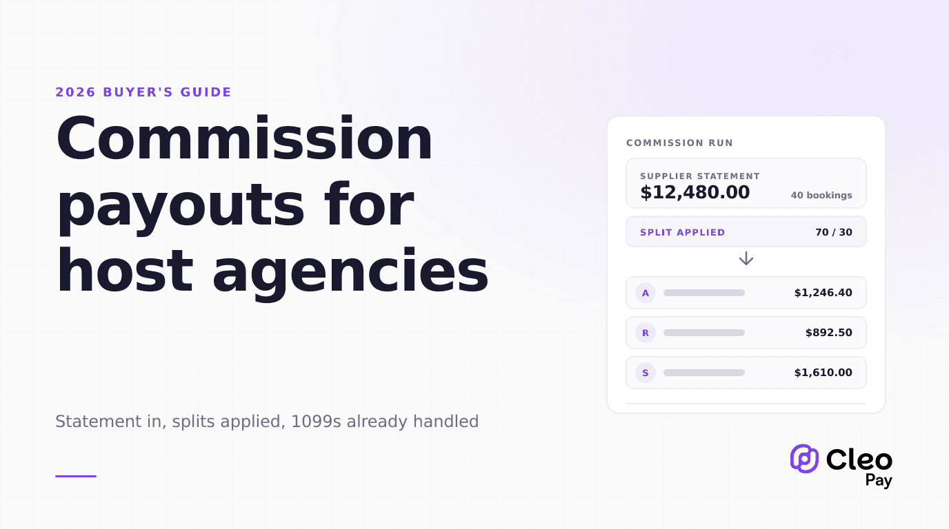 Best Commission Payout Software for Host Travel Agencies in 2026: A Buyer's Guide