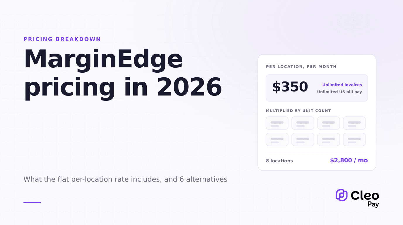 MarginEdge Pricing in 2026: What It Actually Costs, and 6 Alternatives