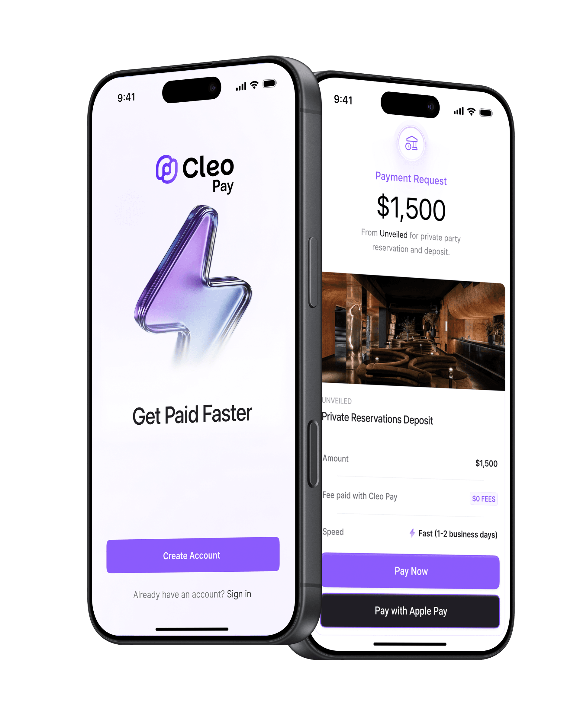 Cleo Pay mobile app